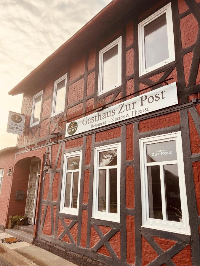 Gasthaus Zur Post Uetze ภายนอก รูปภาพ